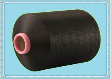 China Zwarte Gesponnen de Polyester Naaiende Draad van het Polyesterdty Garen 100D 48F Kern leverancier